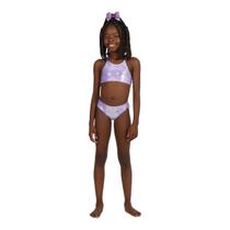 Biquini cropped sereia siri kids infantil lavanda 39220 Biquini cropped sereia siri kids infantil lavanda 39220