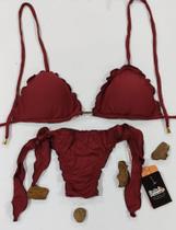 Biquini Curtininha Fio Duplo - Verão Brazyl M