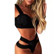 Biquíni da moda Blogueiras Tira Dupla