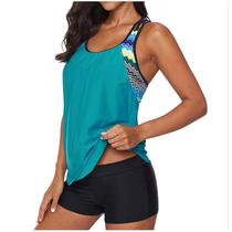 Biquíni de patchwork estampado feminino push-up acolchoado maiô maiô conjunto de roupa de praia Biquíni de patchwork estampado feminino push-up acolchoado maiô maiô conjunto de roupa de praia