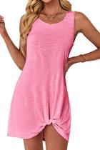 Biquíni de praia feminino Swim Cover Up Halife, rosa, GG