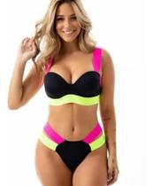 Biquíni duas peças moda gringa Biquíni duas peças moda gringa