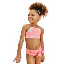 Biquíni dupla face colorido proteção uv50+ infanti Biquíni dupla face colorido proteção uv50+ infanti