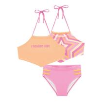 Biquíni Dupla Face Dry Com Proteção UV 50+ Infanti Biquíni Dupla Face Dry Com Proteção UV 50+ Infanti