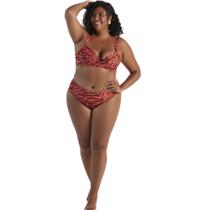 Biquini Efeito Lipo Plus Size C/ Bojo Meia Taça Anatômico Biquini Efeito Lipo Plus Size C/ Bojo Meia Taça Anatômico