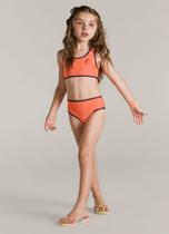 Biquíni em malha UV Infantil menina Brandili Biquíni em malha UV Infantil menina Brandili