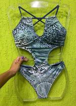 Biquíni estampa onça Biquíni estampa onça