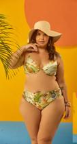 Biquíni Estampado Com Bojo Meia taça - Sol e Água Biquíni Estampado Com Bojo Meia taça - Sol e Água