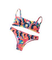Biquini Estampado Com Bojo - Sol e Água