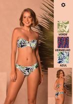 Biquini Estampado sem alça Com Bojo - Sol e Água