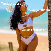 Biquíni feminina com malha laycra Biquíni feminina com malha laycra
