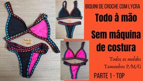 Biquíni feminina com malha laycra Biquíni feminina com malha laycra