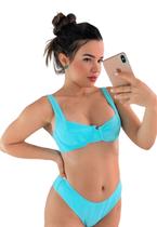 Biquíni Feminino Aro Sem Bojo Calcinha Asa Delta Fio Duplo Biquíni Feminino Aro Sem Bojo Calcinha Asa Delta Fio Duplo