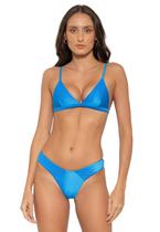 Biquíni Feminino Aviador Com Bojo Canelado Calcinha Asa Delta