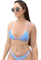 Biquíni Feminino Aviador Flamingo Calcinha Asa Delta