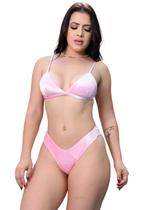 Biquíni Feminino Aviador Veludo Com Bojo E Calcinha Asa Delta
