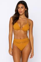 Biquini Feminino Bojo Fixo Calcinha Cintura Alta Fio medio