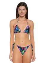 Biquíni Feminino Cortininha Calcinha Empina Bumbum Fru Fru