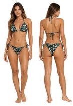 Biquíni Feminino Cortininha Com Bojo Calcinha Levanta Bumbum e Amarra Lateral Biquíni Feminino Cortininha Com Bojo Calcinha Levanta Bumbum e Amarra Lateral