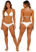 Biquíni Feminino Cortininha Com Bojo e Relevo Calcinha Empina Bumbum Biquíni Feminino Cortininha Com Bojo e Relevo Calcinha Empina Bumbum