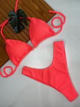 Biquini Feminino Cortininha com Bojo Removivel e Calçinha Asa Delta Premium Várias Cores