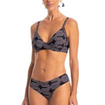 Biquini Feminino Daniela Beach Spina Bia Preto - 2552E