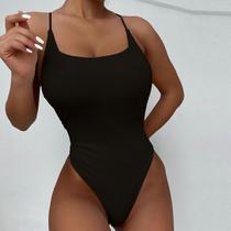 Biquíni feminino de uma peça, almofada push-up, roupa de banho, bandagem, maiô, roupa de praia Biquíni feminino de uma peça, almofada push-up, roupa de banho, bandagem, maiô, roupa de praia