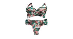 Biquini feminino estampado bojo tamanho G Biquini feminino estampado bojo tamanho G