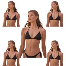 Biquini Feminino Fio Dental Cintura Alta Asa Delta Top Verão Efeito Lipo Cortininha Marquinha Moda Praia MONTE O SEU Biquini Feminino Fio Dental Cintura Alta Asa Delta Top Verão Efeito Lipo Cortininha Marquinha Moda Praia MONTE O SEU