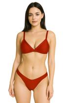 Biquíni Feminino Liso Aviador Com Bojo Calcinha Fio Dental Biquíni Feminino Liso Aviador Com Bojo Calcinha Fio Dental