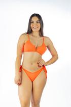 Biquíni Feminino Liso com Aro em V e Calcinha Levanta Bumbum Biquíni Feminino Liso com Aro em V e Calcinha Levanta Bumbum