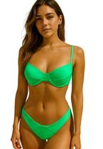 Biquíni Feminino Liso Sutiã Aro Sem Bojo Calcinha Asa Delta Biquíni Feminino Liso Sutiã Aro Sem Bojo Calcinha Asa Delta