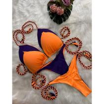 Biquini Feminino Luxo Dupla Face Fio Bojo Levanta bumbum Linha Premium Multiplas Cores