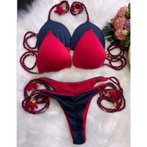 Biquini Feminino Luxo Dupla Face Fio Bojo Levanta bumbum Linha Premium Multiplas Cores Biquini Feminino Luxo Dupla Face Fio Bojo Levanta bumbum Linha Premium Multiplas Cores