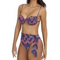 Biquini Feminino New Beach Sunset Colorido - 233710 Biquini Feminino New Beach Sunset Colorido - 233710