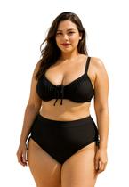 Biquíni Feminino Plus Size Aro Sem Bojo Calcinha Cintura Alta Biquíni Feminino Plus Size Aro Sem Bojo Calcinha Cintura Alta