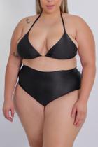 Biquini Feminino Plus Size Top Cortininha Calcinha Hot Paint Cos ALto Mais Vendido 2025