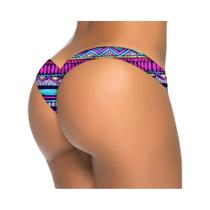 Biquíni Feminino Sexy Com Estampa Brasileira, Parte Inferior Tipo Thong, Moda Praia Confortável Para Biquíni Feminino Sexy Com Estampa Brasileira, Parte Inferior Tipo Thong, Moda Praia Confortável Para