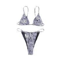Biquini Feminino Sexy Tie-Dye ZRTAK - Conjunto com Bandagem e Estampa