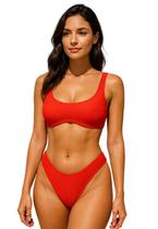 Biquíni Feminino Sutiã Aro Sem Bojo Com Calcinha Fio Duplo Asa Delta Biquíni Feminino Sutiã Aro Sem Bojo Com Calcinha Fio Duplo Asa Delta