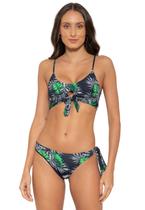 Biquíni Feminino Top Laço Com Calcinha Fio Dental Amarrar Lateral Biquíni Feminino Top Laço Com Calcinha Fio Dental Amarrar Lateral