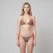 Biquíni Feminino UV50 Alta Elasticidade com Forro Juma Patra Cor:Estampado Onça Agape 2Tamanho:GG Biquíni Feminino UV50 Alta Elasticidade com Forro Juma Patra Cor:Estampado Onça Agape 2Tamanho:GG