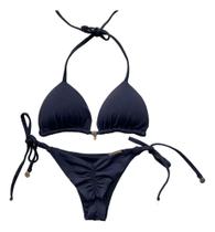 Biquíni Fervedouro Preto Cortininha