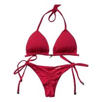 Biquíni Fervedouro Vermelho Scarlat Cortininha Biquíni Fervedouro Vermelho Scarlat Cortininha