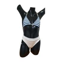 Biquíni fio duplo e cortininha Biquíni fio duplo e cortininha