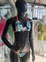 Biquíni fita feminino floral