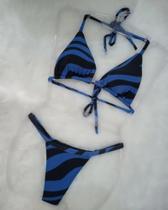 Biquíni Fita fio dental Estampado Biquíni Fita fio dental Estampado