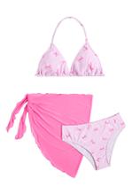Biquíni floral de verão SOLY HUX, biquíni feminino, frente única, 12Y Biquíni floral de verão SOLY HUX, biquíni feminino, frente única, 12Y