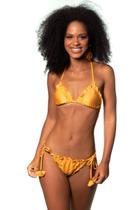 Biquíni Frufru Amarelo Solaris