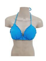 Biquíni frufru azul capri